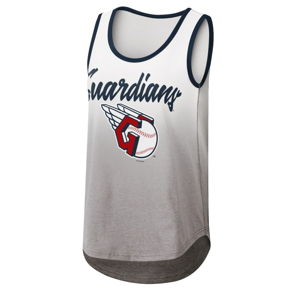 Cleveland Guardians G-III 4Her by Carl Banks Women's Logo Opening Day Tank Top - White - MLB Discount