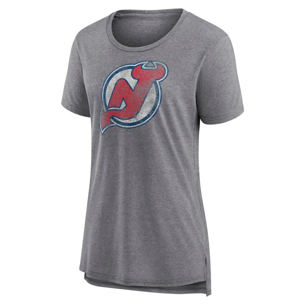 New Jersey Devils Fanatics Women's Special Edition 2.0 Modern T-Shirt - Heather Gray - NHL 4659516