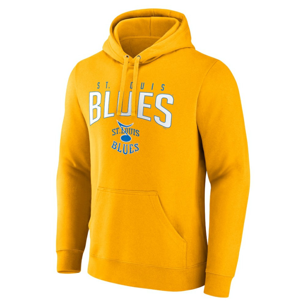 St. Louis Blues Fanatics Special Edition 2.0 Wordmark Pullover Hoodie - Gold - NHL 4659670