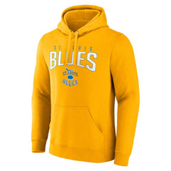 St. Louis Blues Fanatics Special Edition 2.0 Wordmark Pullover Hoodie - Gold - NHL 4659670