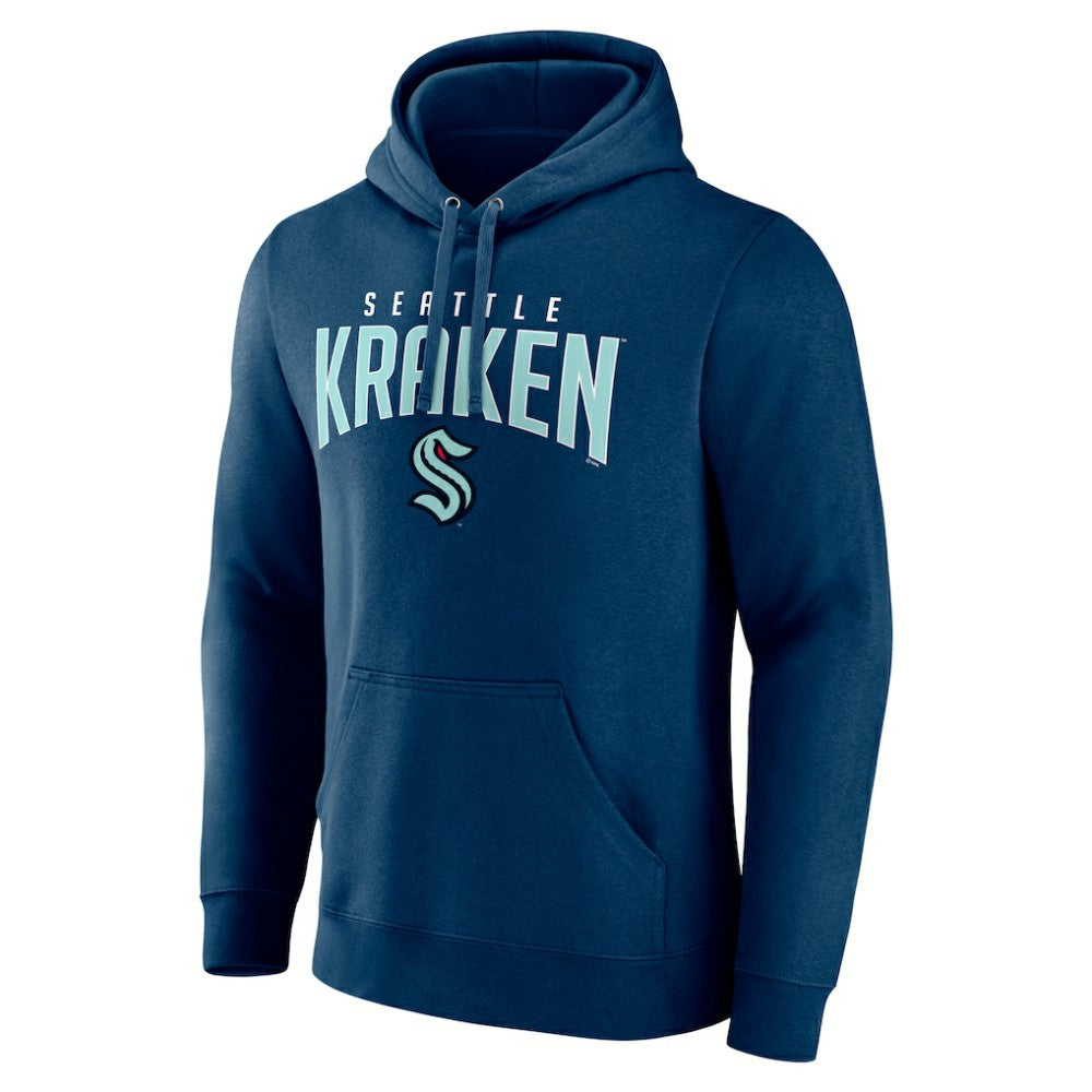 Seattle Kraken Fanatics Special Edition 2.0 Wordmark Pullover Hoodie - Navy - NHL 4659696