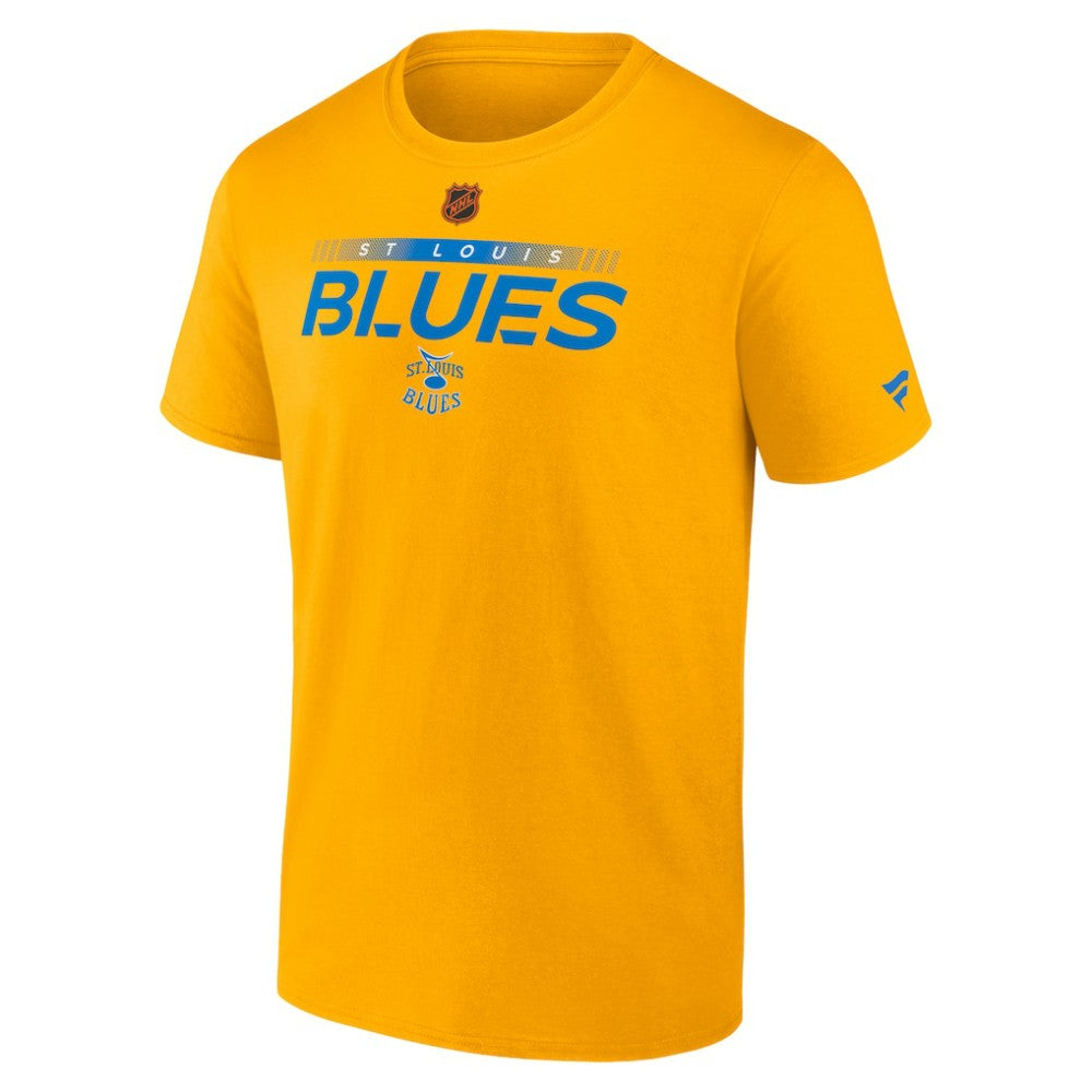 St. Louis Blues Fanatics Special Edition 2.0 Authentic Pro T-Shirt - Yellow - NHL 4660125
