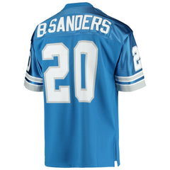 Mitchell & Ness Barry Sanders Detroit Lions 1991 Authentic Throwback Retired Player Jersey Blue