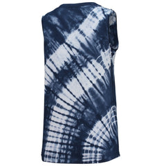 Atlanta Braves Touch Women's Money Ball Tie-Dye Tank Top - Navy - MLB Online