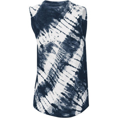 Boston Red Sox Touch Women's Money Ball Tie-Dye Tank Top - Navy - MLB Online