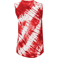 St. Louis Cardinals Touch Women's Money Ball Tie-Dye Tank Top - Red - MLB Online