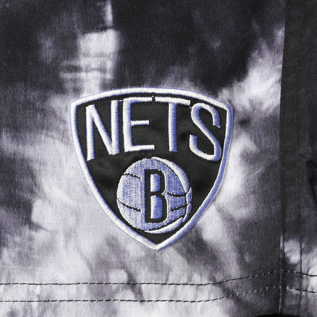 Brooklyn Nets G-III Sports by Carl Banks Splash Volley Swim Shorts Black