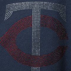 Minnesota Twins DKNY Sport Women's Carrie Pullover Sweatshirt - Navy - MLB Online