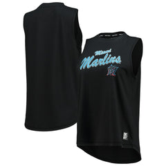 Miami Marlins DKNY Sport Women's Marcie Tank Top - Black - MLB Online