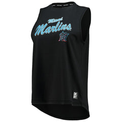 Miami Marlins DKNY Sport Women's Marcie Tank Top - Black - MLB Online