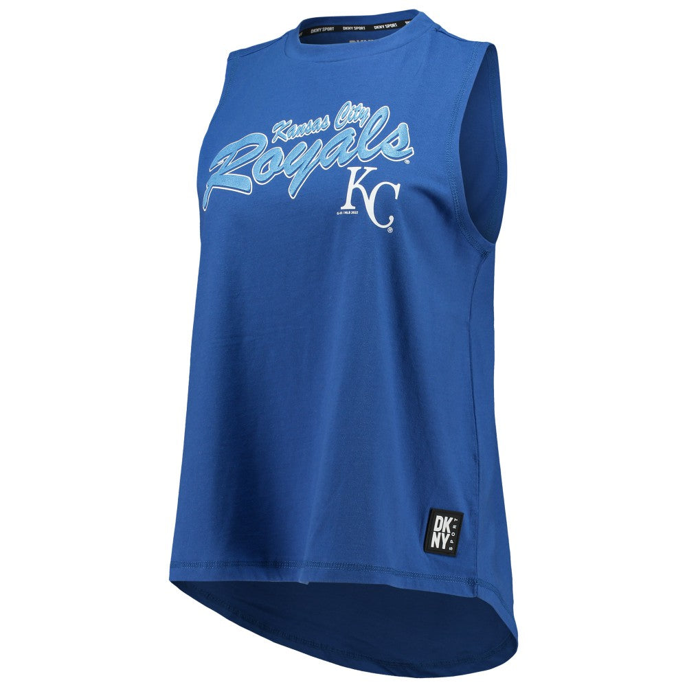 Kansas City Royals DKNY Sport Women's Marcie Tank Top - Royal - MLB on Sale