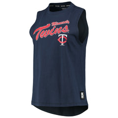 Minnesota Twins DKNY Sport Women's Marcie Tank Top - Navy - MLB Lifestyle