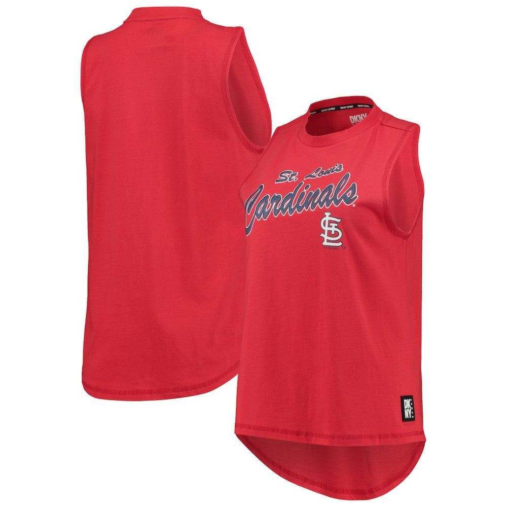 St. Louis Cardinals DKNY Sport Women's Marcie Tank Top - Red - MLB Sale