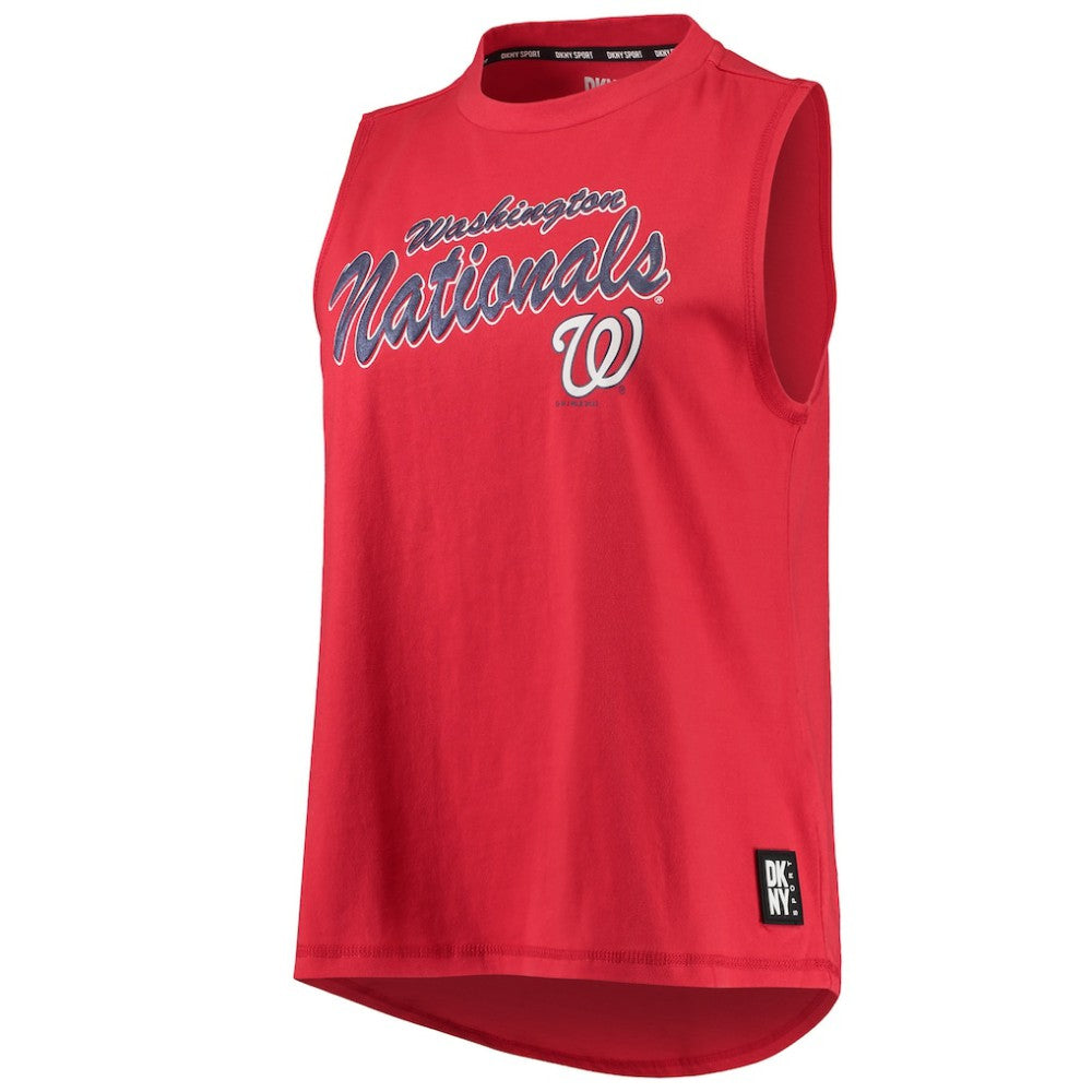 Washington Nationals DKNY Sport Women's Marcie Tank Top - Red - MLB Discount