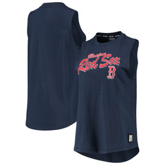 Boston Red Sox DKNY Sport Women's Marcie Tank Top - Navy - MLB Sale