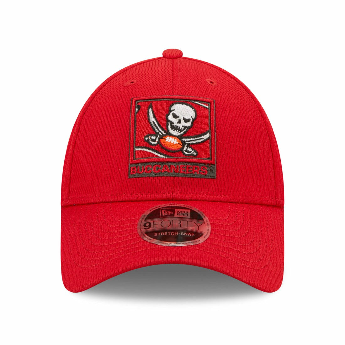 Tampa Bay Buccaneers New Era Framed AF 9FORTY Snapback Hat Red