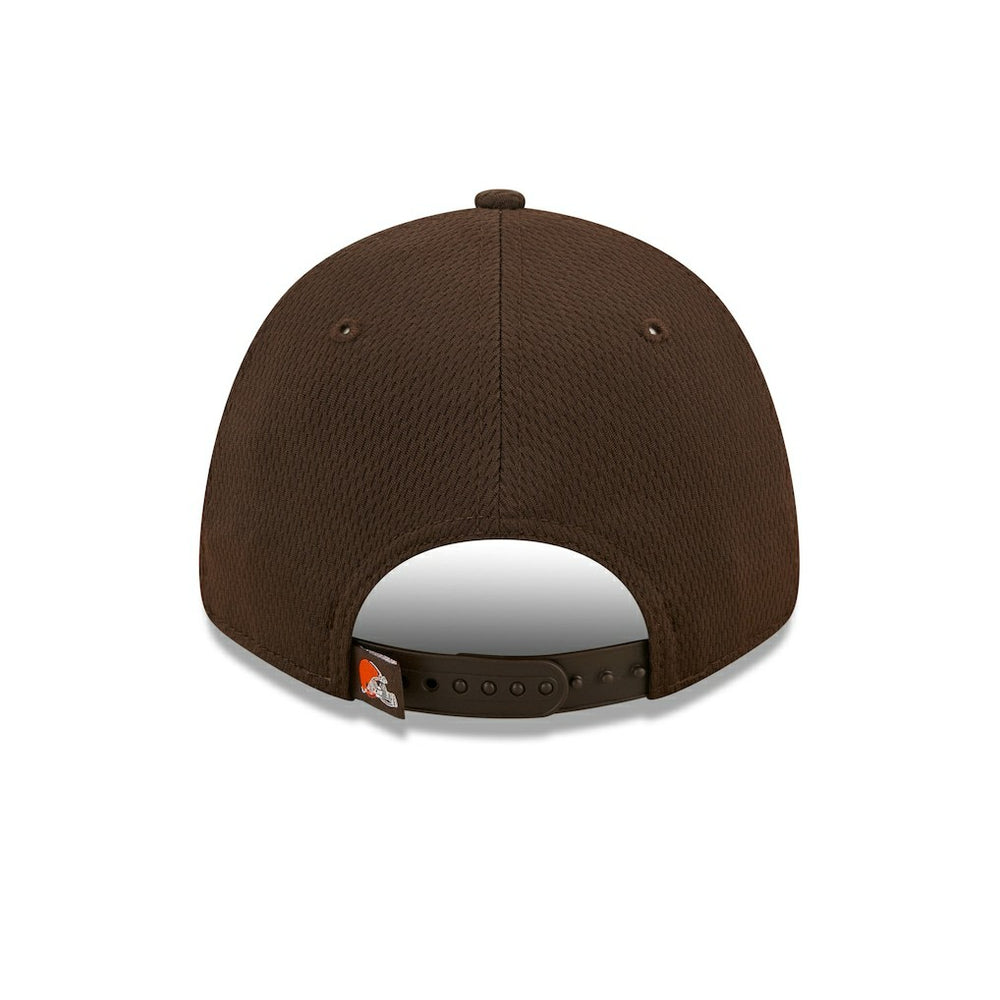 Cleveland Browns New Era Framed AF 9FORTY Snapback Hat Brown