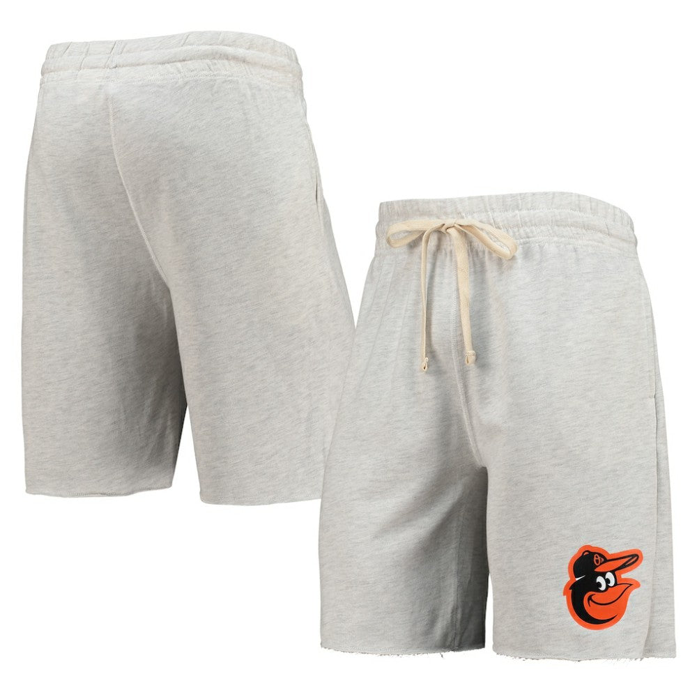 Baltimore Orioles Concepts Sport Mainstream Terry Tri-Blend Shorts - Oatmeal - MLB on Sale