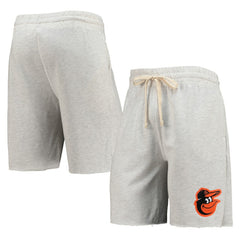 Baltimore Orioles Concepts Sport Mainstream Terry Tri-Blend Shorts - Oatmeal - MLB on Sale