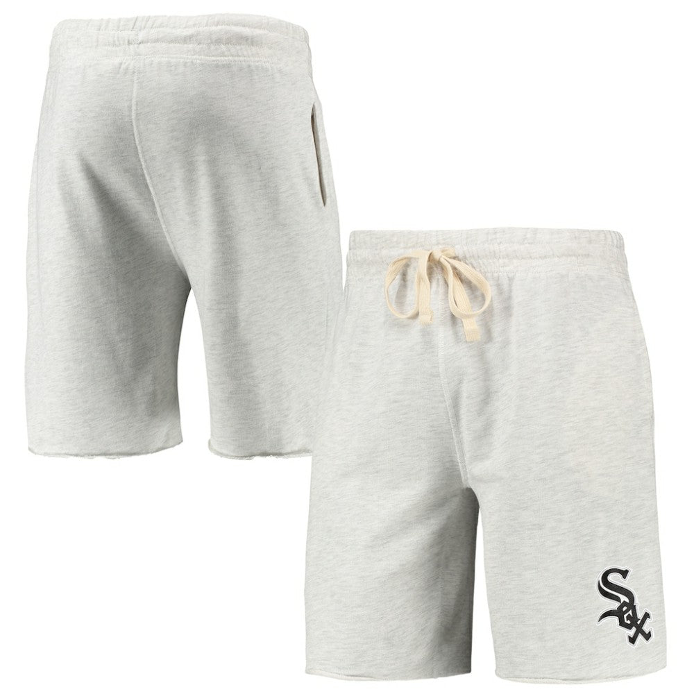 Chicago White Sox Concepts Sport Mainstream Terry Tri-Blend Shorts - Oatmeal - MLB Sale