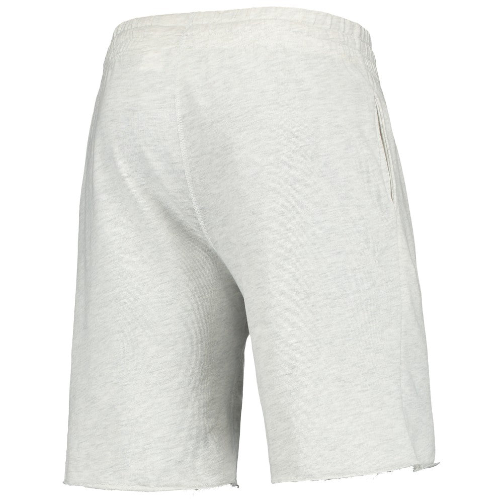 Los Angeles Angels Concepts Sport Mainstream Logo Terry Tri-Blend Shorts - Oatmeal - MLB Lifestyle