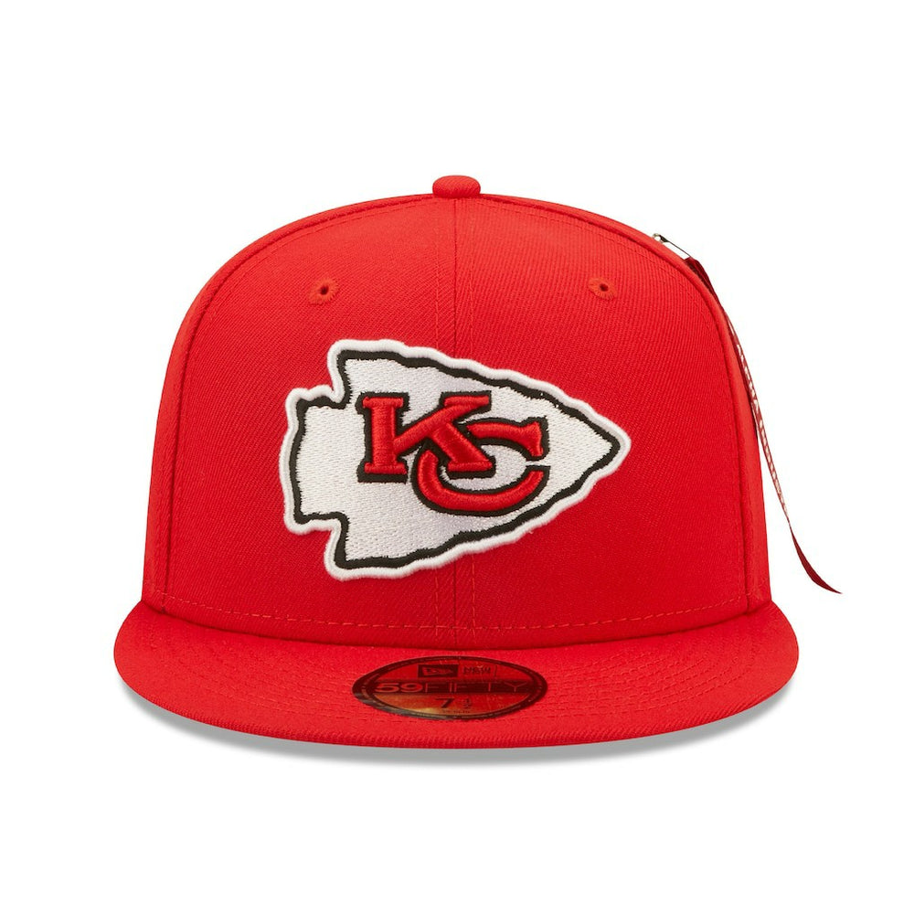 Kansas City Chiefs New Era x Alpha Industries Alpha 59FIFTY Fitted Hat Red