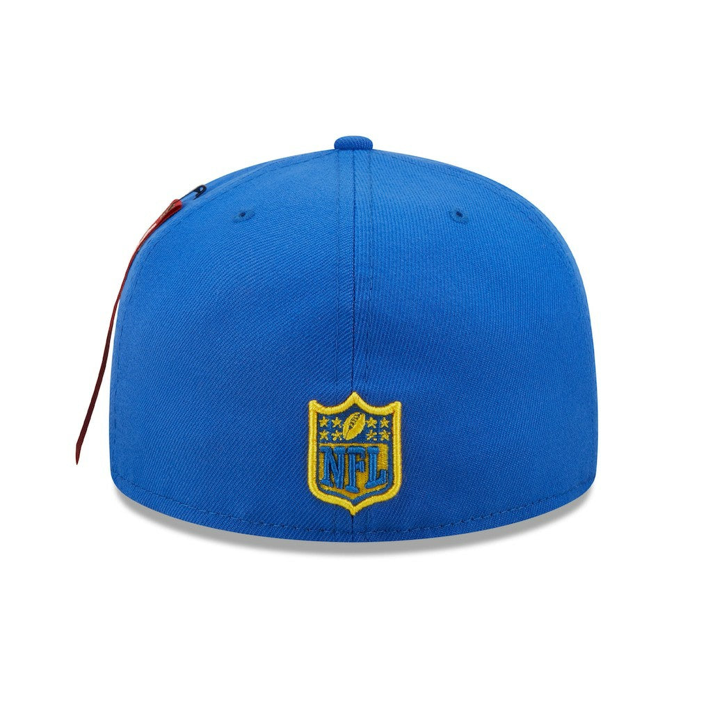 Los Angeles Rams New Era x Alpha Industries Alpha 59FIFTY Fitted Hat Royal
