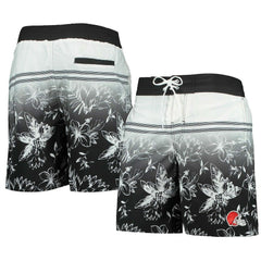 Cleveland Browns G-III Sports by Carl Banks Island Volley Swim Shorts Black
