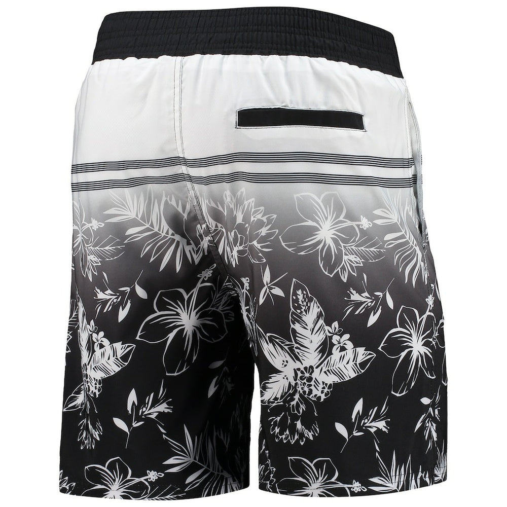 Carolina Panthers G-III Sports by Carl Banks Island Volley Swim Shorts Black
