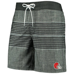 Cleveland Browns G-III Sports by Carl Banks Horizon Swim Shorts Black