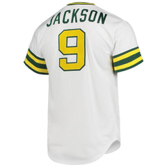 Reggie Jackson Athletics Mitchell & Ness 1972 Cooperstown Collection Authentic Jersey - White - Mitchell & Ness Discount