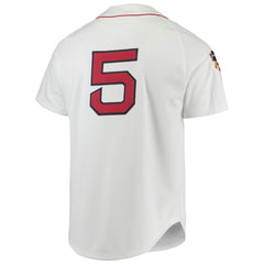 Nomar Garciaparra Boston Red Sox Mitchell & Ness 1997 Cooperstown Collection Authentic Jersey - White - Mitchell & Ness Lifestyle