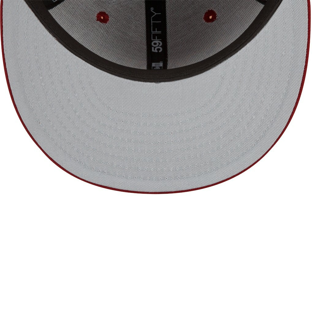 Washington Commanders New Era Team Basic 59FIFTY Fitted Hat Burgundy