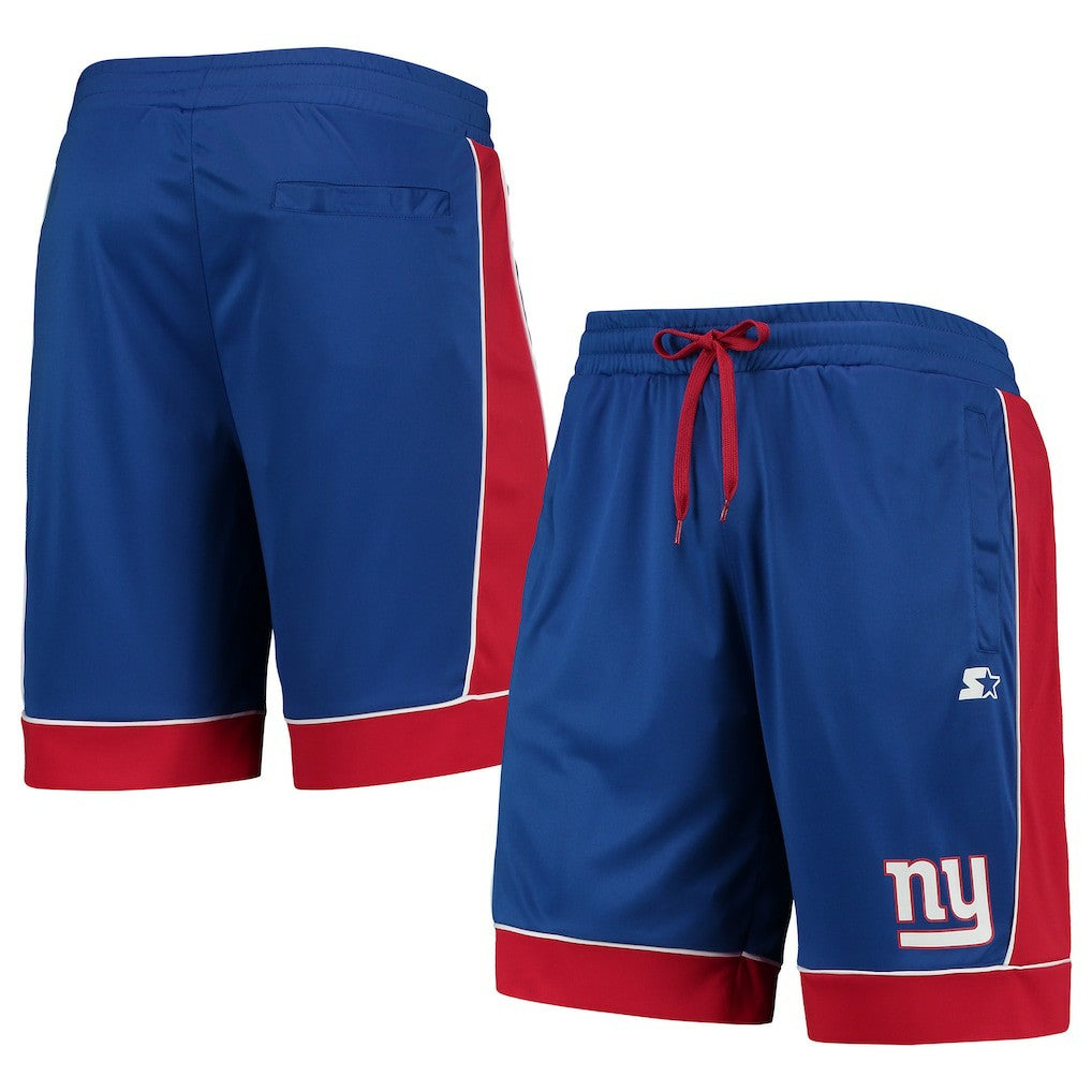 New York Giants Starter Fan Favorite Fashion Shorts Royal/Red