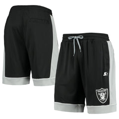 Las Vegas Raiders Starter Fan Favorite Fashion Shorts Black/Silver