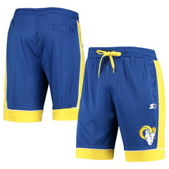 Los Angeles Rams Starter Fan Favorite Fashion Shorts Royal/Gold