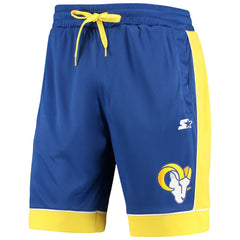 Los Angeles Rams Starter Fan Favorite Fashion Shorts Royal/Gold