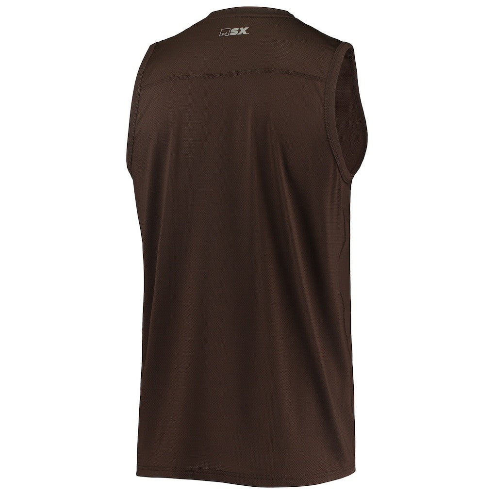 Cleveland Browns MSX by Michael Strahan Rebound Tank Top Brown
