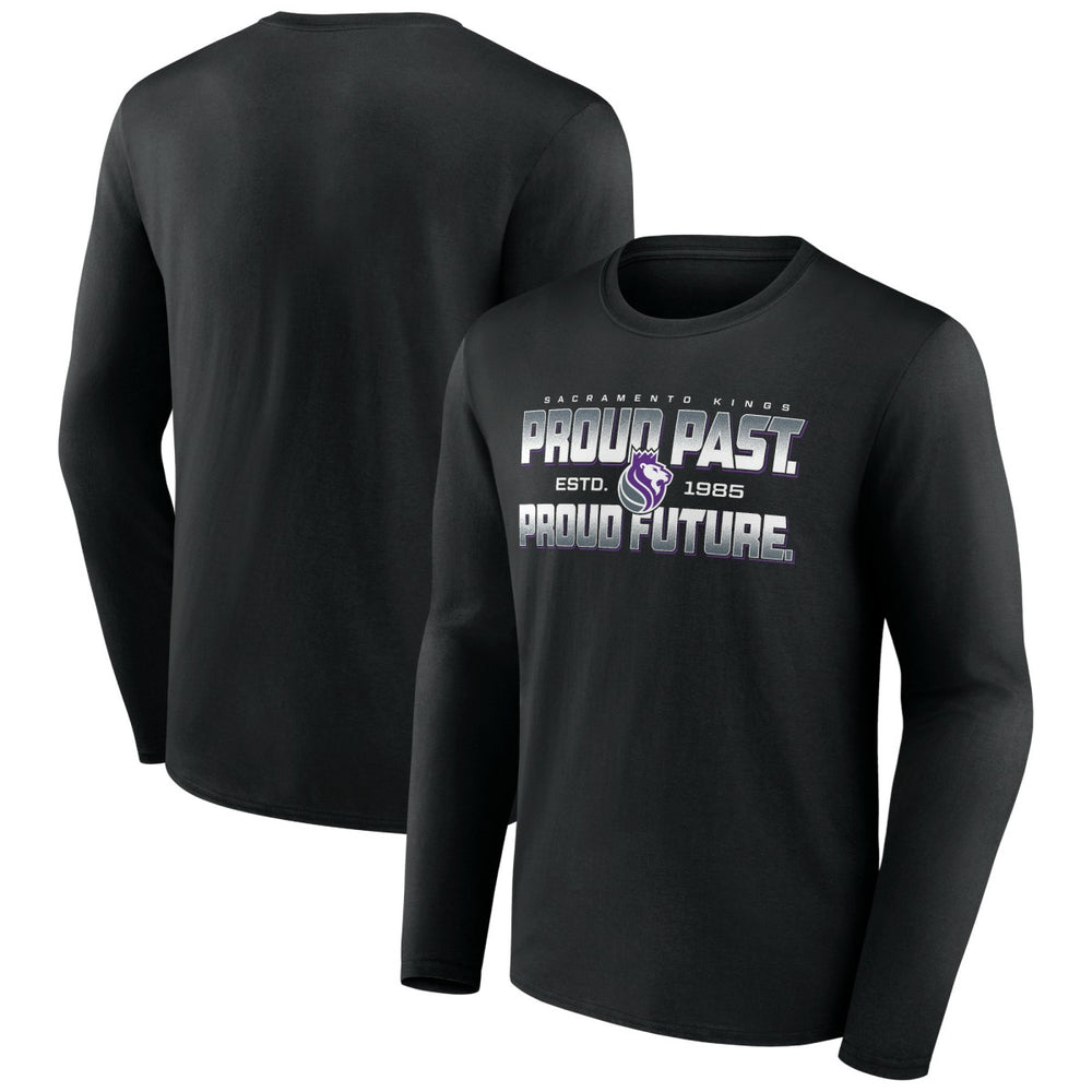 Sacramento Kings Tip-Off Long Sleeve T-Shirt Black