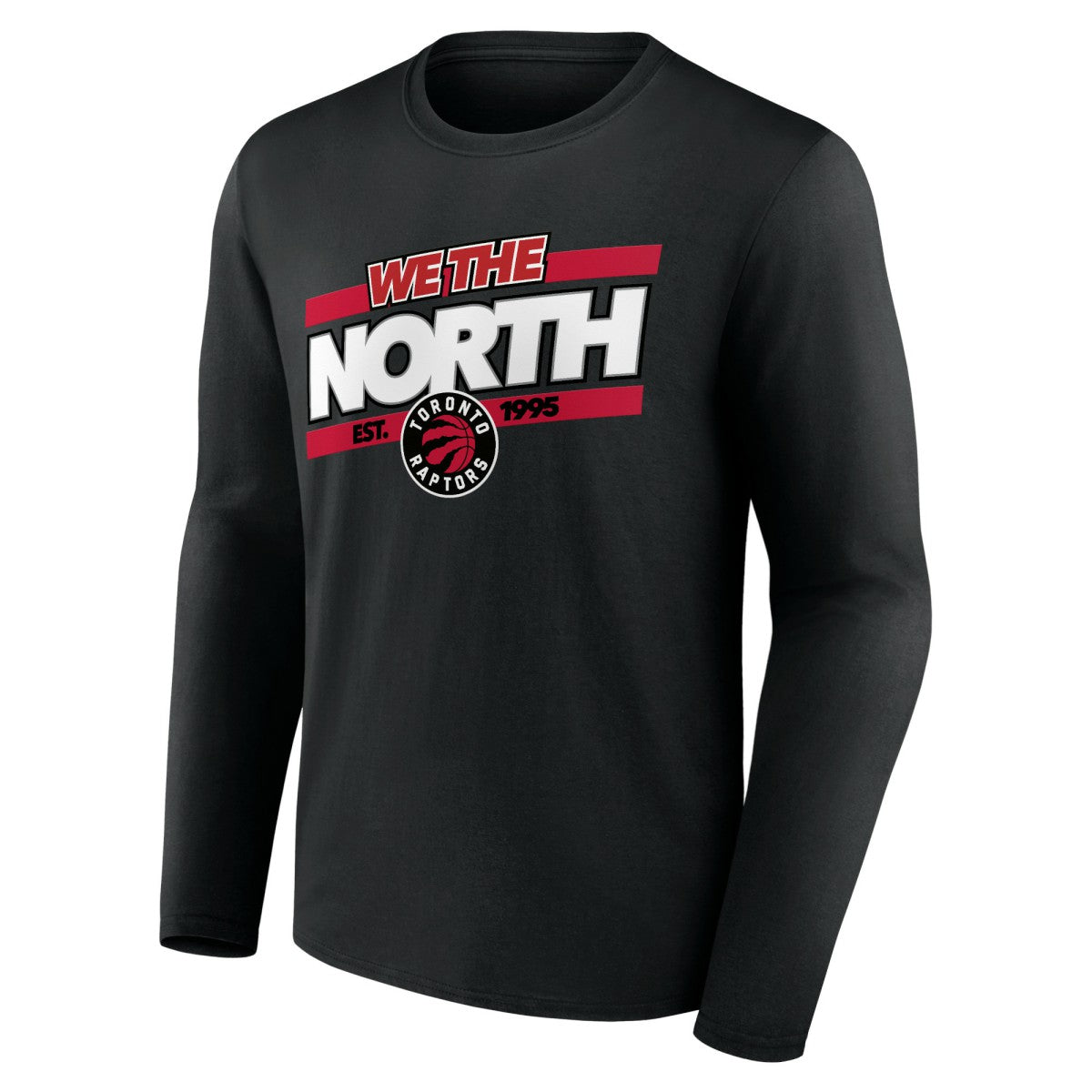 Toronto Raptors Tip-Off Long Sleeve T-Shirt Black