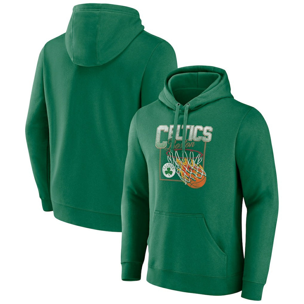 Boston Celtics Alley Oop Pullover Hoodie Kelly Green