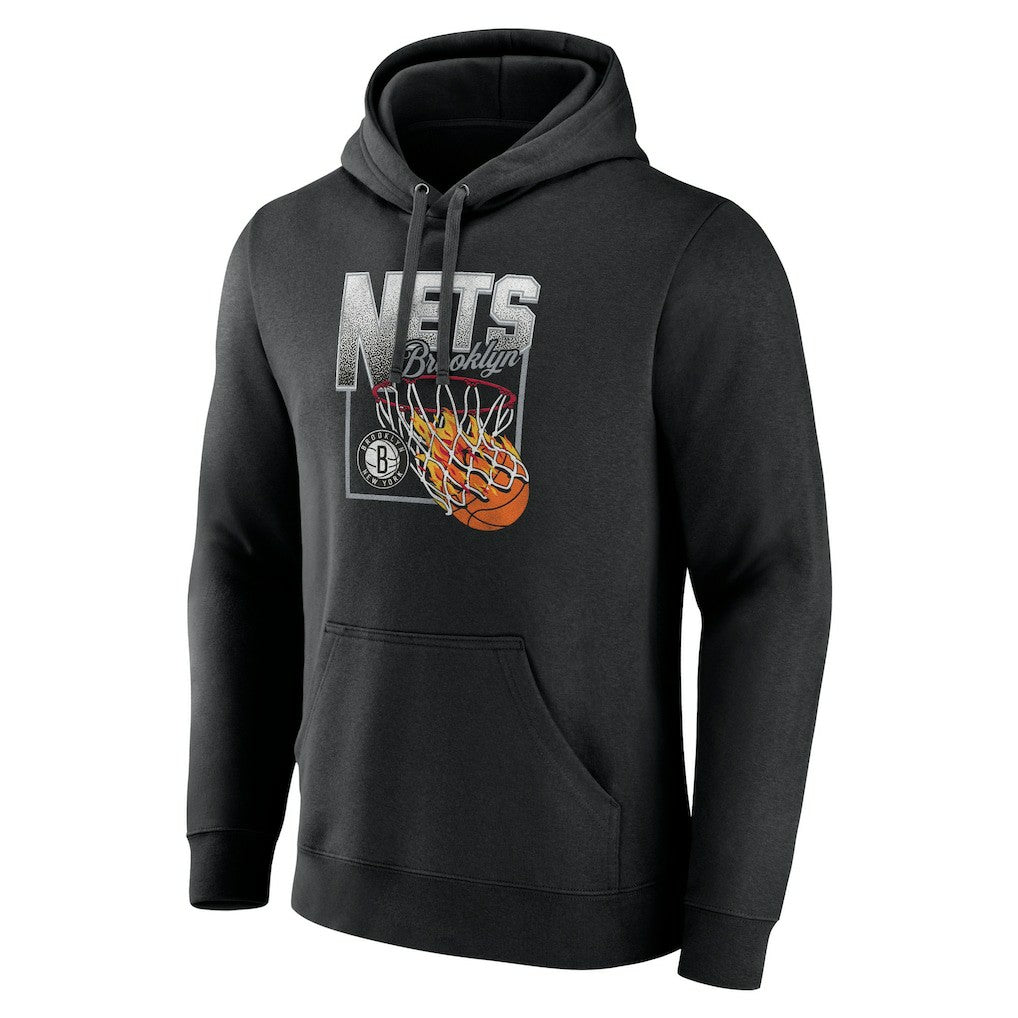 Brooklyn Nets Alley Oop Pullover Hoodie Black