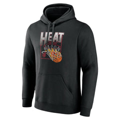 Miami Heat Alley Oop Pullover Hoodie Black