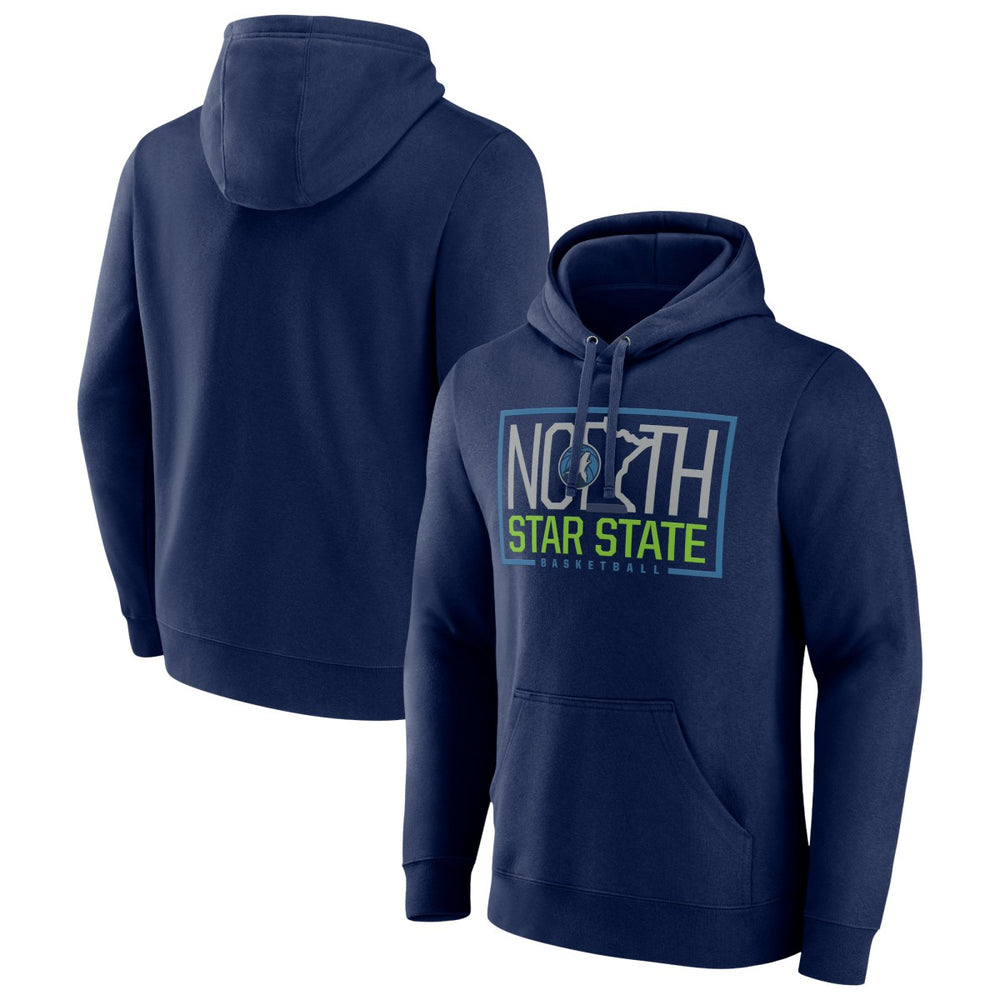 Minnesota Timberwolves Tip-Off Pullover Hoodie Navy