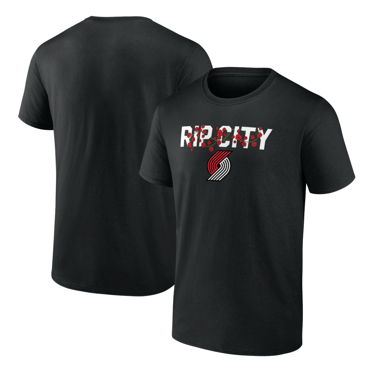 Portland Trail Blazers Tip-Off T-Shirt Black