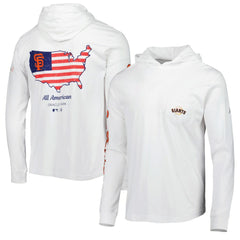 San Francisco Giants johnnie-O Edison Hoodie T-Shirt - White - MLB Online