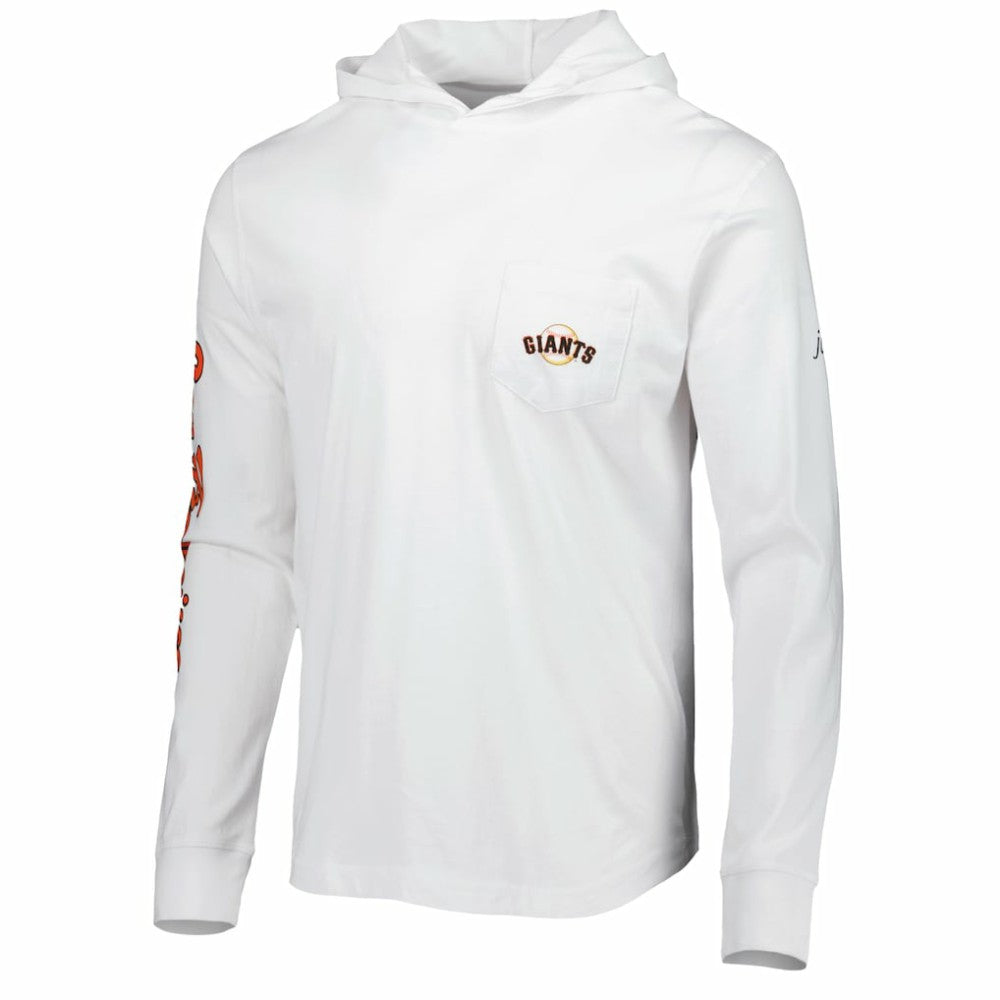 San Francisco Giants johnnie-O Edison Hoodie T-Shirt - White - MLB Online