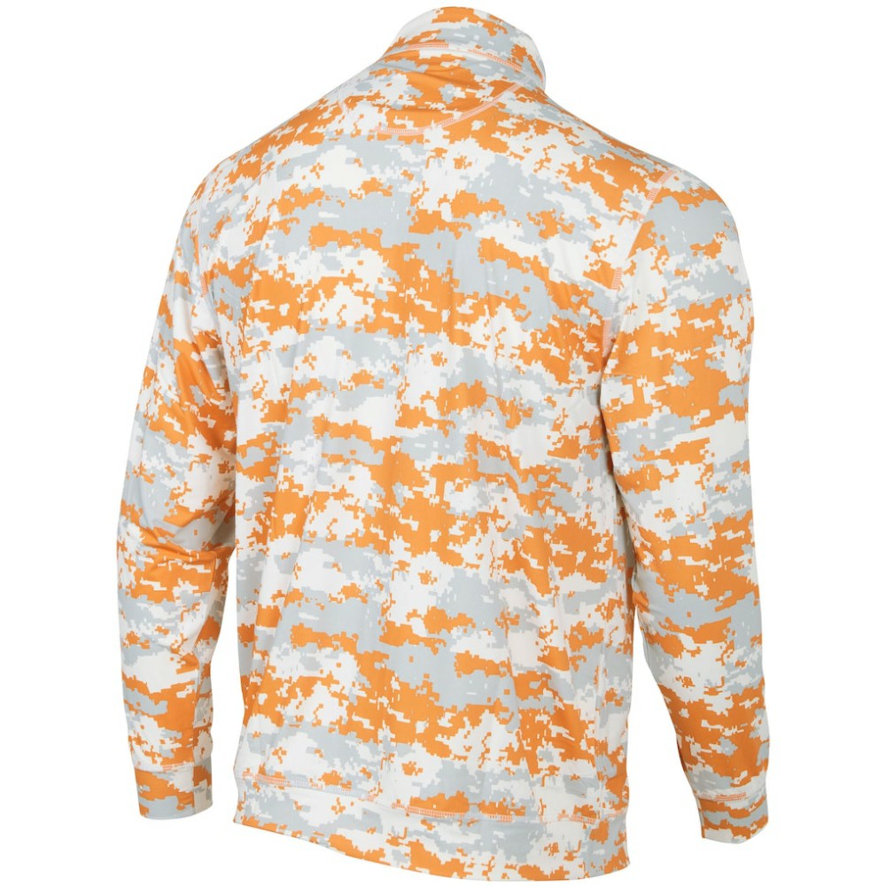 Houston Astros Digital Camo Performance Quarter-Zip Pullover Jacket - Orange - MLB Online