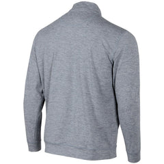 New York Yankees Peached Marled Yarn Quarter-Zip Pullover Jacket - Heathered Navy - MLB Online
