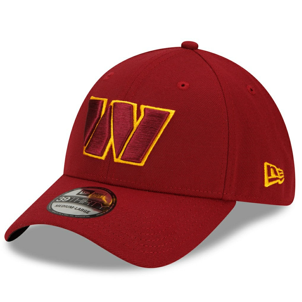 Washington Commanders New Era Team Classic 39THIRTY Flex Hat Burgundy